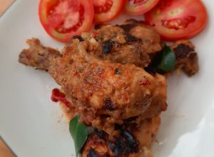 Foto resep Ayam Bakar Bumbu Rujak (level pedas: kurang pedas)