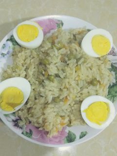 صورة لوصفة ارز بالخضار