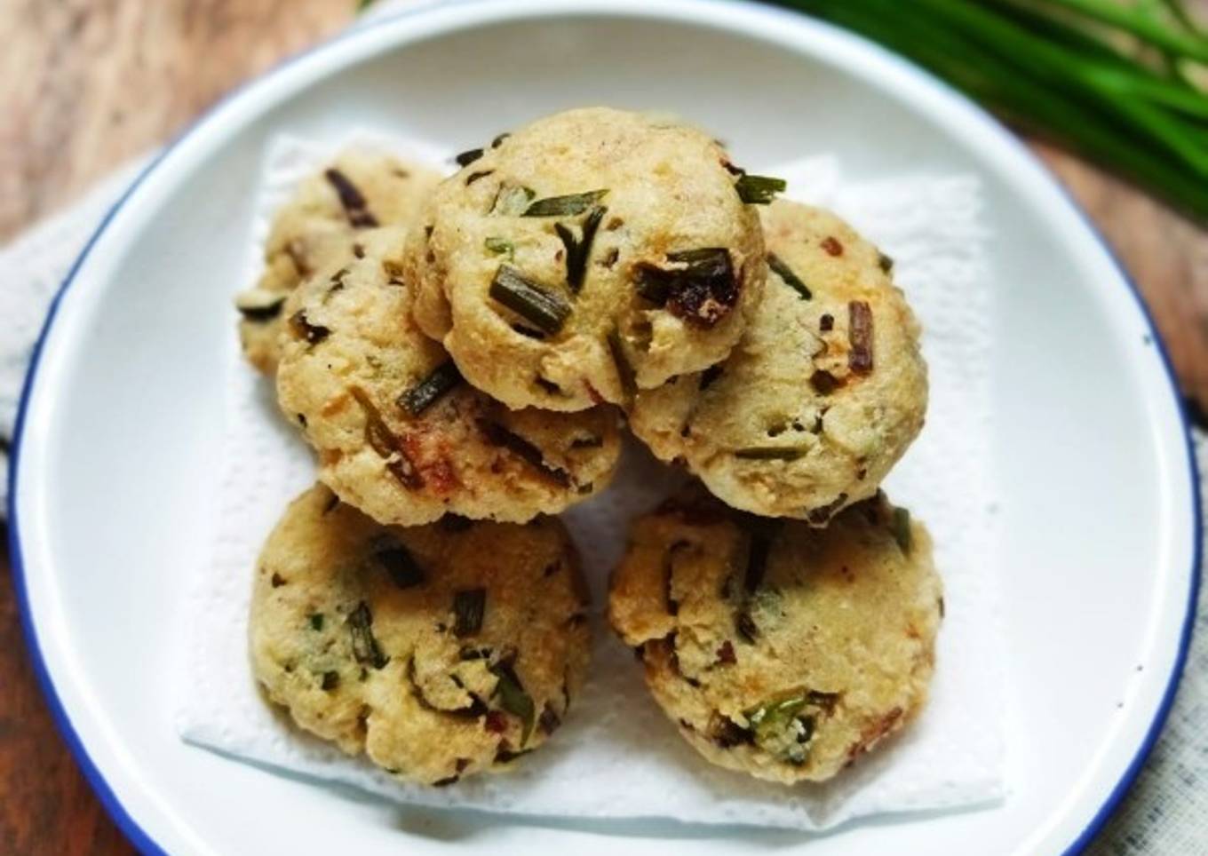 Perkedel Tahu Kucai Gluten Free