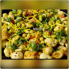 Instant Makhana Chaat(Fox nuts Chaat) A picture of Instant Makhana Chaat(Fox nuts Chaat).