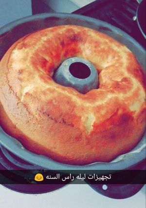 صورة لوصفة الكيك بطريقه حلوة وبسيطه