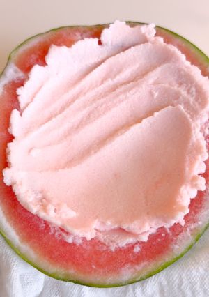 A picture of Watermelon IceCream with Just 2 Things 🍉.