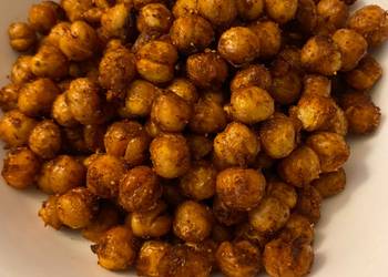 How to Prepare Yummy Chili lime air fried chickpeas