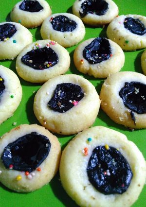 Foto resep Chocolate Thumbprint Cookies