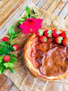 Una foto de Tarta de la Viña sin gluten, sin lactosa, sin azúcar