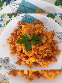 عکسی از دستور سیب زمینی و سویا