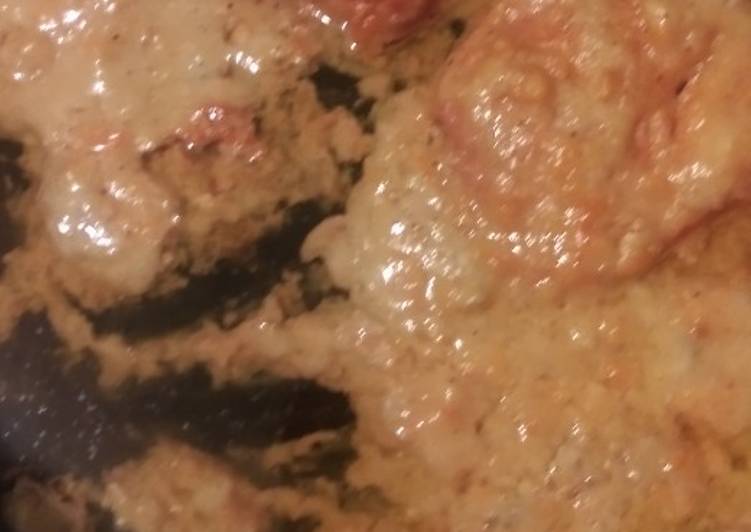 Steps to Prepare Super Quick Homemade Smothered pork chops