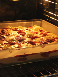 Epres-pudingos piskóta recept fotója