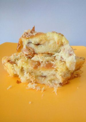 Foto resep Puding roti panggang