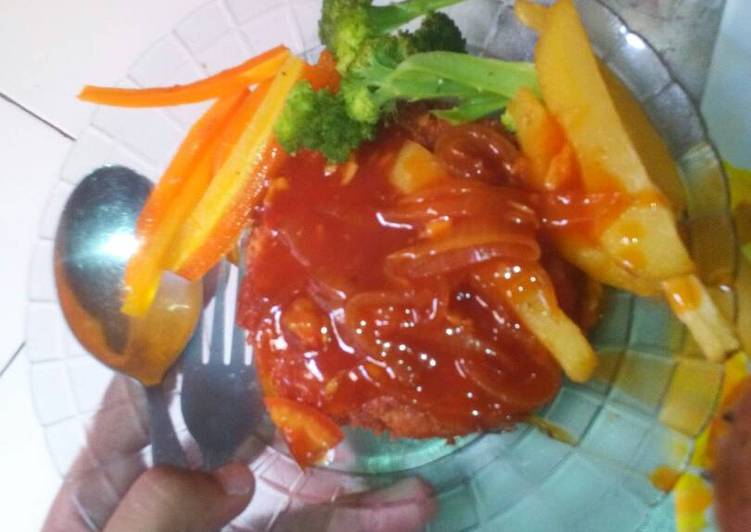 Steak Tempe paling enak