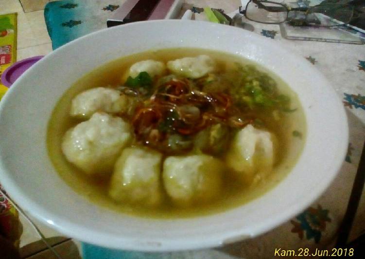 Bahan-bahan Bakso ikan patin Sederhana Untuk Jualan