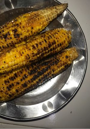 Foto resep Jagung bakar pedas manis