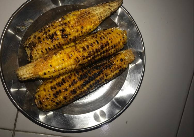 Resep Jagung bakar pedas manis yang Bikin Ngiler