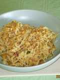Karalábés spagetti