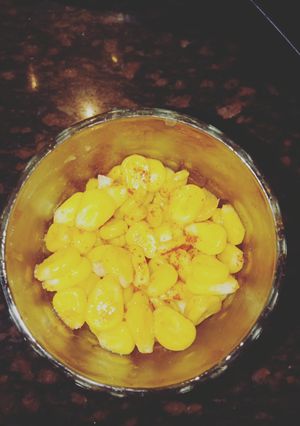 A picture of Masala sweet corn.