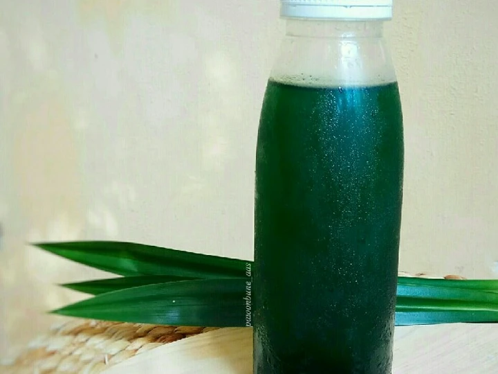 Langkah Gampang Membikin Resep Sirup Pandan (homemade) yang Uenak Anti Ribet, Sempurna