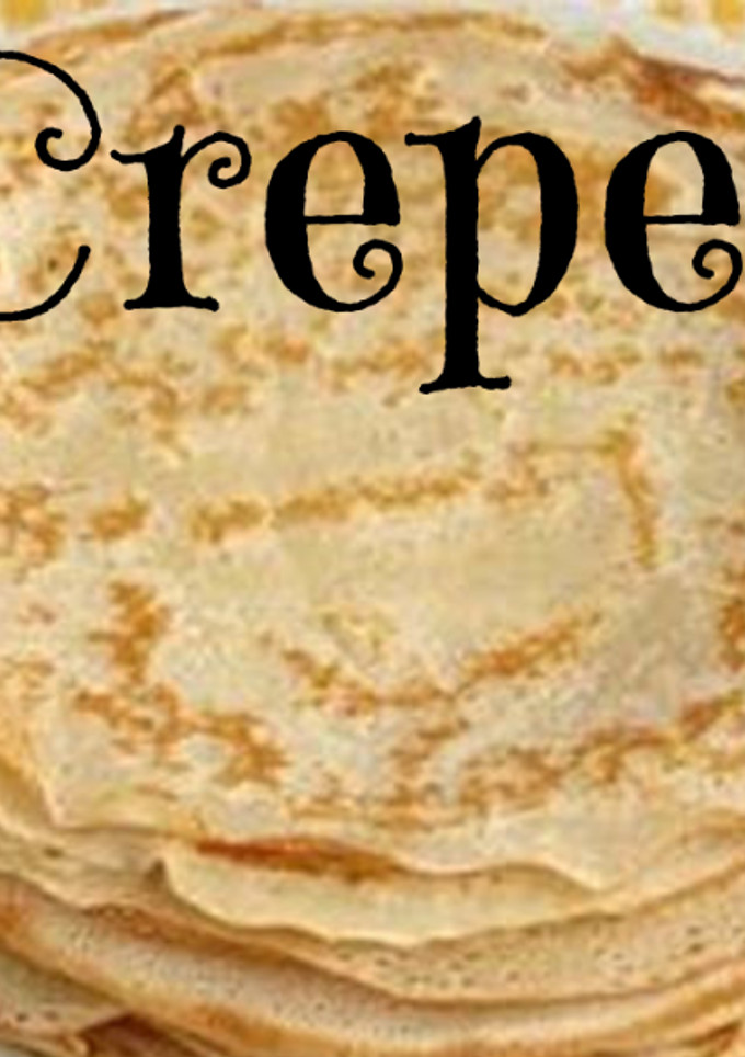 Una foto de Como hacer crepes caseros  fáciles, ideales para una merienda