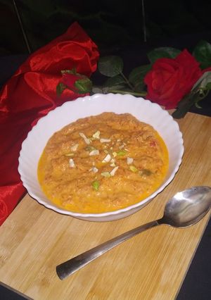 A picture of Gajer ka halwa.