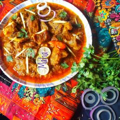 A picture of Beef Masala Karahi.