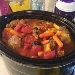 A picture of Southern Style Stewed Oxtails.