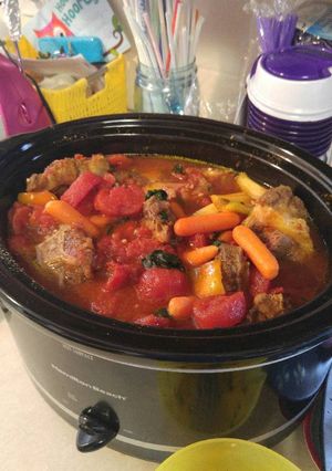 A picture of Southern Style Stewed Oxtails.