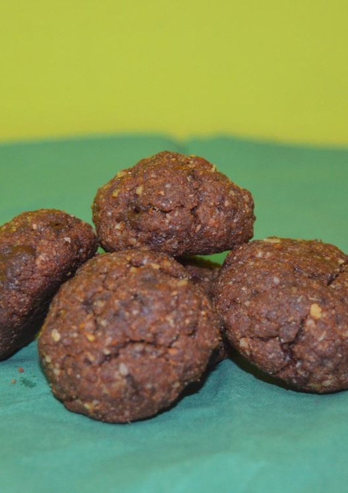 Una foto de Galletas tipo brownie para el cole
