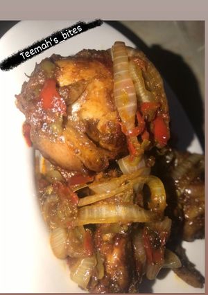 A picture of Pepper chicken.