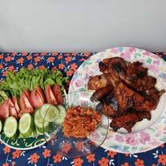 A picture of Ayam Bakar Teflon.
