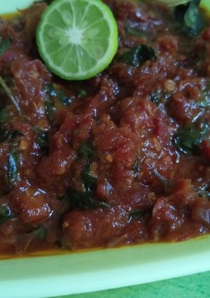 Foto resep Sambal Terasi Kemangi