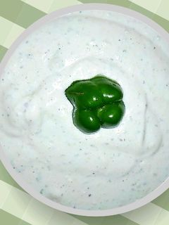 صورة لوصفة الجبنة القريش الكريمي للدايت 🍚🌶️