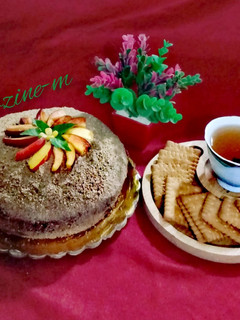 عکسی از دستور کیک شکولاتی مخملی (بابیسکوییت پتی بور)