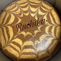A picture of Zebra cake.