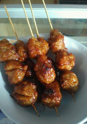 Foto resep Bakso bakar pedas
