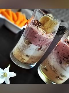 عکسی از دستور دسر لیوانی