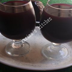 A picture of Beetroot pineapple juice.