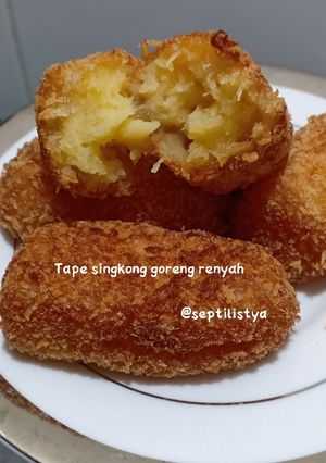Foto resep Tape singkong goreng renyah