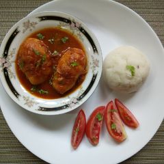 A picture of Potato Curry#recipe marathon#potatoes.