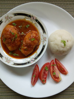A picture of Potato Curry#recipe marathon#potatoes.