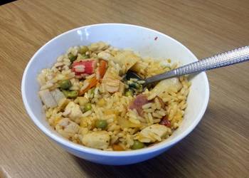 Latest Recipe Chicken and Seafood Paella Delicious Simple
