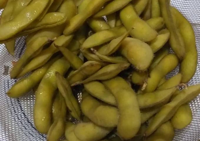 Resep Cemilan sehat dan murah (Edamame) Anti Gagal