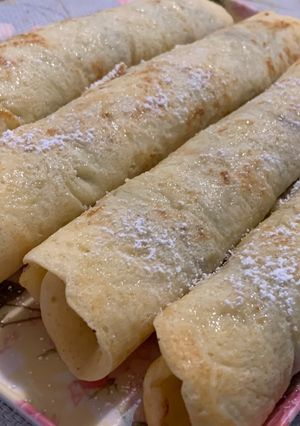 Almás palacsinta recept fotója