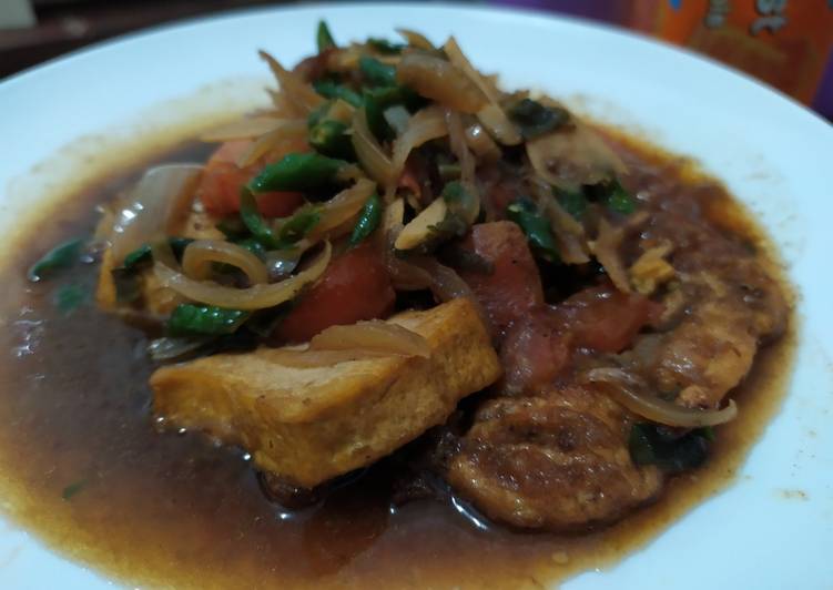 Tahu Telur Kecap