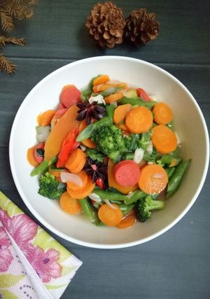 Foto resep #4 Tumis sayuran bumbu rempah