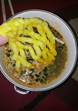 Foto resep Sambel pedas kerupuk mie