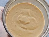 Mousse tipo cheesecake de dulce de leche