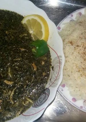 صورة لوصفة ملوخيه ناعمه