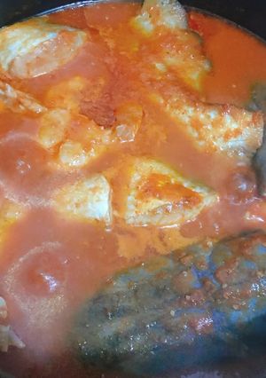 A picture of Fresh fish stew.