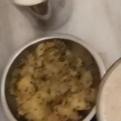 A picture of Dry subji of batata.