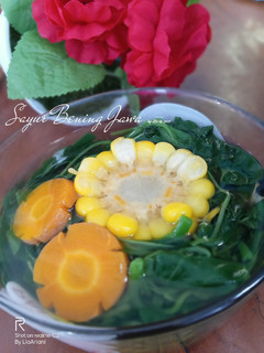 Foto resep Sayur Bening Jawa (Jagung Wortel Bayam)