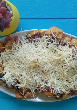 Foto resep Pisang goreng keju coklat
